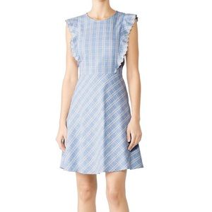 Draper James linen eyelet dress